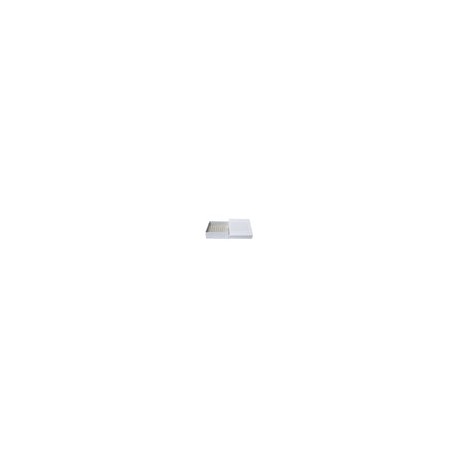 Caja de cartón criogénica para criotubos 2ml. Modelo CRM-2860-2