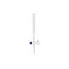 Bureta certificada llave de vidrio PYREX de 10ml. Modelo 2135-10