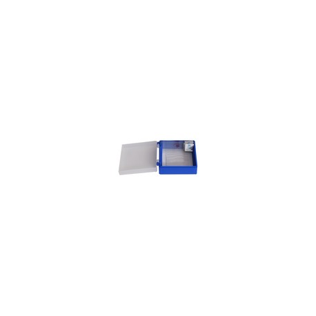 Caja para archivar-transportar portaobjetos 25 lugares. Modelo CRM-0025