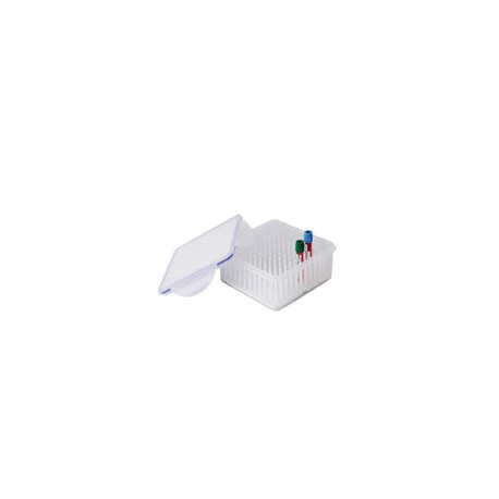 Caja para tubos tipo Vacutainer de 13 x 100 mm. Modelo GDS-01