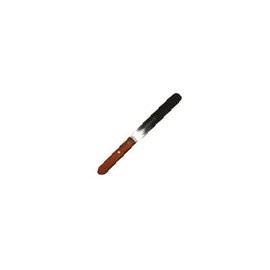 Espátula de acero inoxidable con mango de madera 8cm. Modelo CVQ080