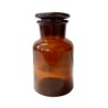 Frasco boca ancha 60ml ambar. Modelo 1404-60