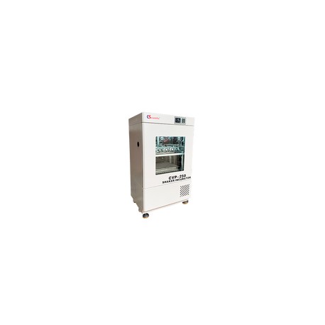 Incubadora con agitación de doble charola. Modelo CVP-250