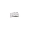 Placa de porcelana 6 cavidades. Modelo PL0490